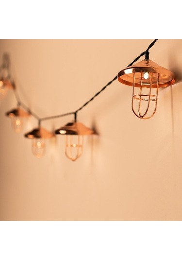 Tongxida 4m 10led'li Güneş Enerjili Açık Hava Koridor Işık Dizisi Ip65 Demir Festivali Dekorasyon Işık Dizisi Diğer Diğer