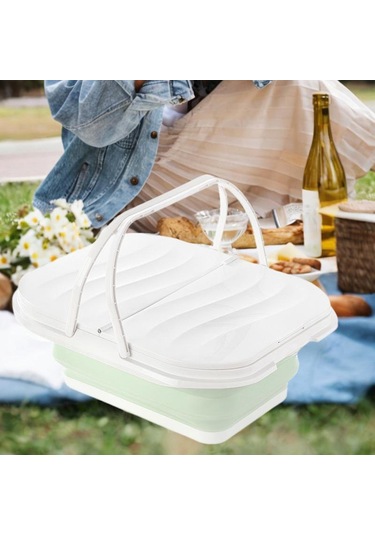 Homyl Ev Mutfak Barbekü Yeşili Için Kapaklı Ve Kulplu Yeşil Yeşil