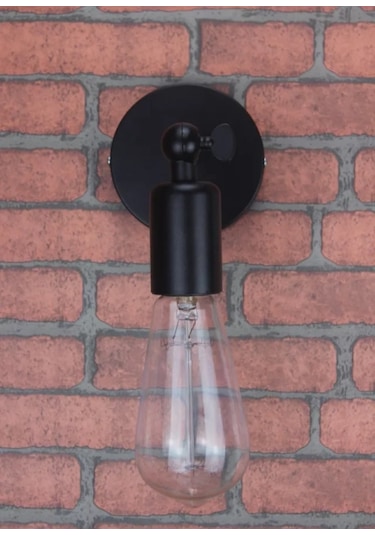 Mylights Rustik Mafsalı Hareketli Aplik E27 (549238527) Diğer