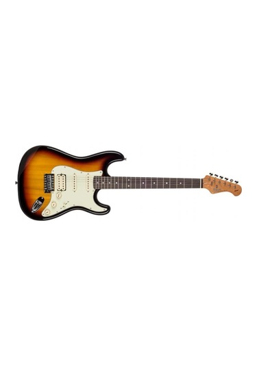 Kozmos Kst-62Hss-Grwn 62 Stratocaster Hss 3Ts - 3 Ton Sunburst El