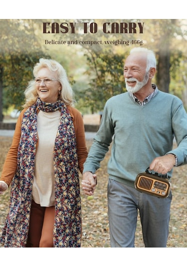 Ultratekno RX-BT628S BT/TF/USB/FM/AM/SW 3 Bandlı Güneş Panelli Nostaljik Radyo