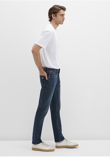 Mavi - Jake Pro Move Koyu Mavi Gölgeli Jean Pantolon 0042290832 Lacivert