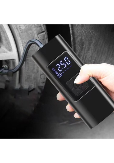 Suntek 12v Hava Kompresörü Araba Pompası Led 1-usb-kablosuyla