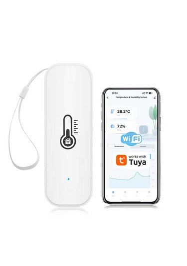 Bv0220 - Tuya Uyumlu Sıcaklık Ve Nem Sensörü 0