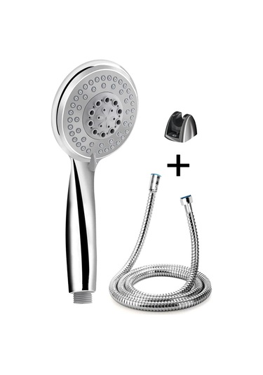 Kustar Elvis Banyo Duş Başlığı Seti Krom