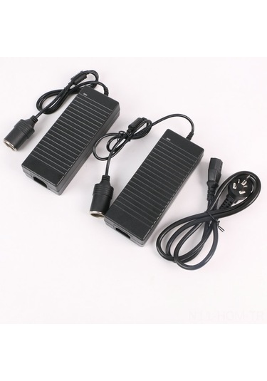 Suofeng 12v'ye Dönüştürücü 220v Girişli 10a/15a Ev Ve Araç Adaptörü Dayanıklı Kompakt Tasarım Amerikan & Avrupa Standartları