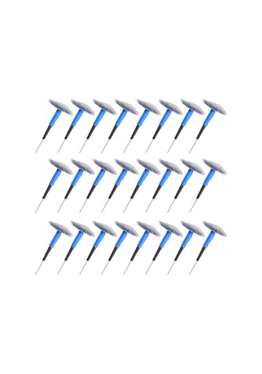 Yaleker Oto, Motosiklet Ve Elektrikli Araçlar İçin 24 Adet Mantar Çivi Lastik Tamir Filmi - 48x6mm, Yüksek Sıcaklık Dayanıklı, Kaliteli Kauçuk