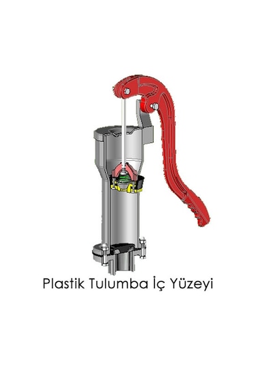 Ymk Plastik 3'' Plastik Su Tulumbası 1-1/2''