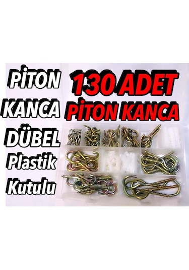 130 Adet Piton Kanca Vida Dübel