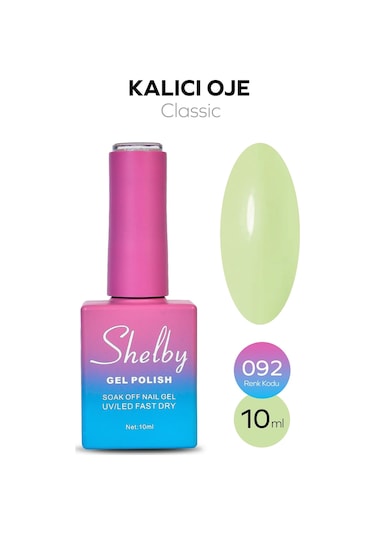 Shelby 10 Ml. A092 Kalıcı Oje