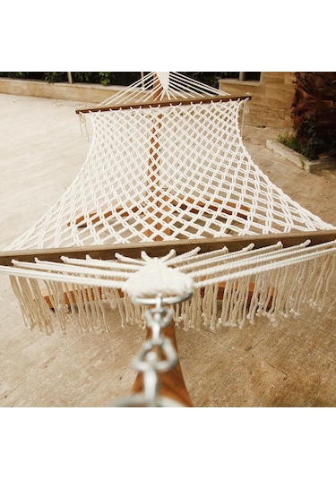 Antikahşap Antik Garden H4200 Ahşap Hamak Naturel