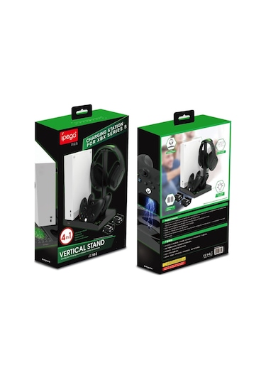 İpega Xbox Series S Çok Amaçlı Askılı Şarj İstasyonu Soğutucu Stand Pil Set