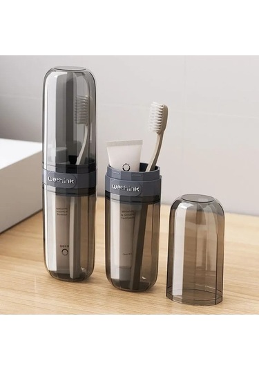 Besthome1 Diş Fırçası Ve Macun Kutu, Gri, 1 Adet Gri
