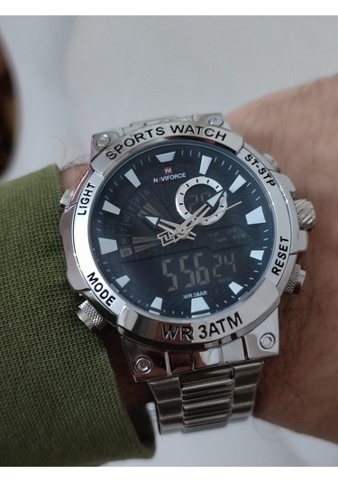 Naviforce Erkek Kol Saati Çift Kordonlu Dijital & Analog 2100
