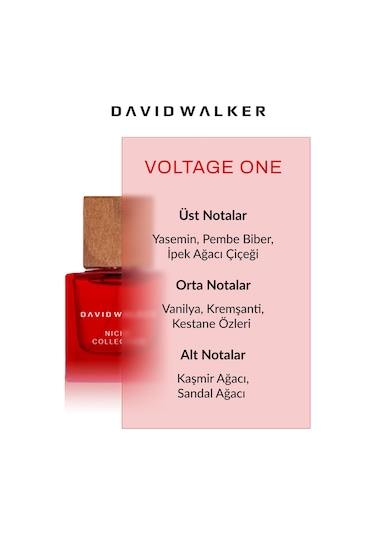 David Walker Niche Voltage One Erkek Parfüm EDP 50 ML