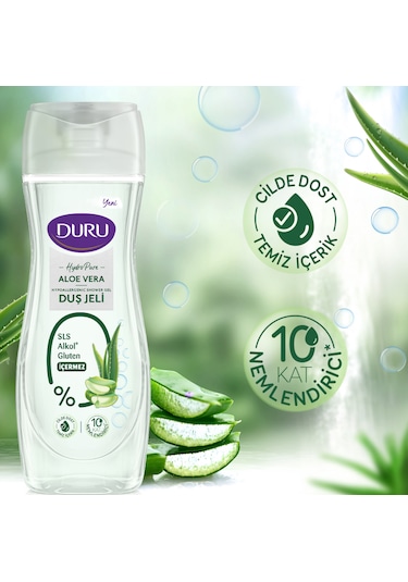 Duru Hydro Pure Aloe Vera Duş Jeli 3 x 450 ML