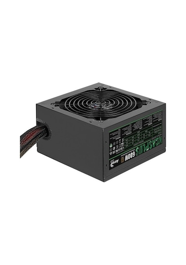 Aerocool Cylon Serisi AE-KCASP600 600W 80+ Bronze 50A Single Rail Aktif PFC Güç Kaynağı