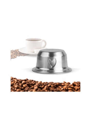 Leezsing Dolce Gusto Kapsülleri İçin 304 Paslanmaz Çelik 41mm Kahve Tamper, Anti-koroz Ve Dayanıklı Type A Uyumlu Gümüş
