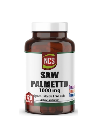 Ncs Saw Palmetto 1000 Mg 120 Tablet Çinko Biotin