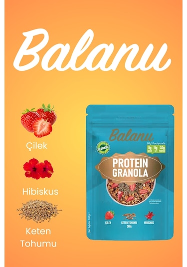 Protein Granola 180gr X3 Adet