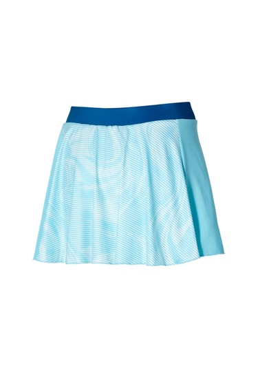 Mızuno Charge Printed Flying Skirt Kadın Etek Mavi