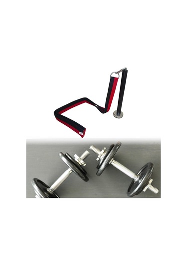 Suntek Kol Güreşi Eğitim Kayışı Siyah-ve-kırmızı-kayış