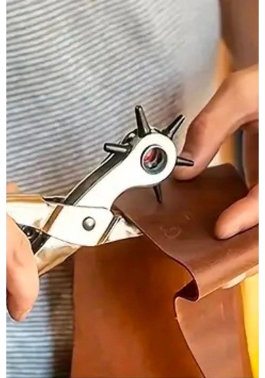 6 Farklı Boyutta Kemer Delme Pensesi Kemer Delici Delik Açıcı Aparat