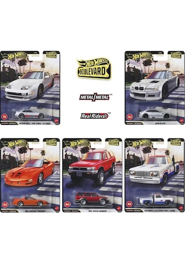 Hot Wheels Boulevard 2026 - Mix 1f Çok Renkli