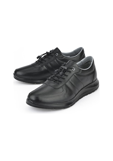 Ziya, Erkek Hakiki Deri Sneaker 1531037zs08 Siyah 1311013 S08 000 Siyah
