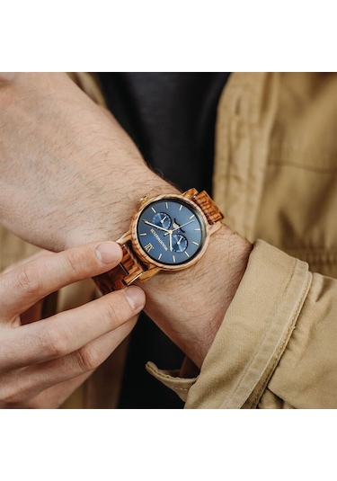 Woodwatch Ww-cl-sr Sailor Ahşap Erkek Kol Saati 40 Mm