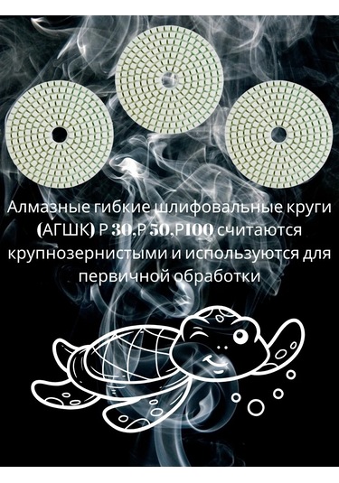 Uroven' 1 3 Parçadan Oluşan Ninja Kaplumbağa 100mm Elmas Taşlama Taşları Seti 219534264