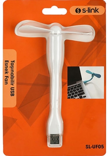 S-Link Sl-Uf05 Beyaz Usb Fan