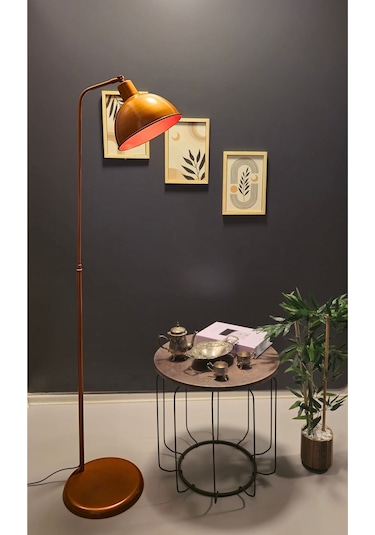 Dolce Bakır Lambader Hareketli Başlık Modern Dekoratif Metal ... Yeşil