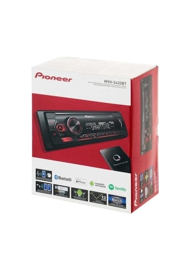 Pioneer Mvh-s420bt 50x4 Bluetooth/usb/aux Sencan Sound