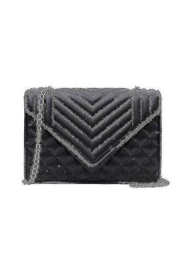 Siyah Çapraz Çanta Küçük Kadın Çantası Zincir Omuz Askılı Diğer