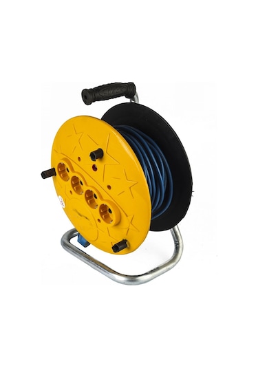 3x2.5 mm Makaralı Uzatma Kablosu 40 m