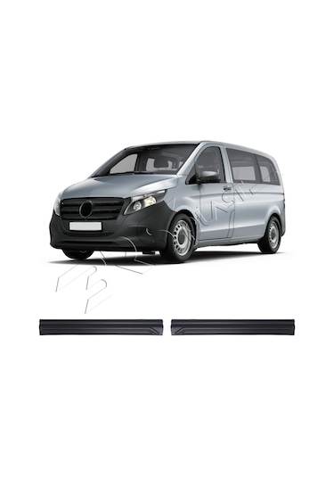 Mercedes Vito W447 Uyumlu Abs Kapı Eşiği 2 Parça