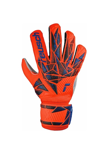 Reusch 5470515-2110 Attrakt Solid Kaleci Eldiveni Turuncu - Mavi