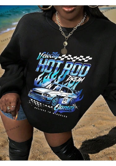 Y2k Yeni Sezon Ssweat Harajuka Kuromi Retro Kod 1251-trzksw4383 Siyah