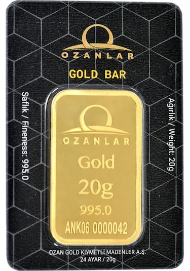 20 G Külçe Altın