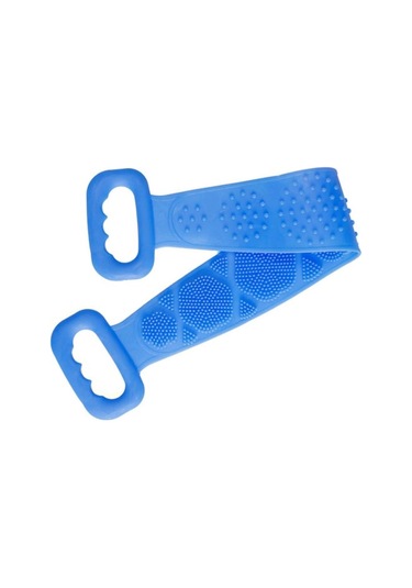 River World Çift Taraflı Banyo Hamam Lifi Silikon Masajlı Yumuşak