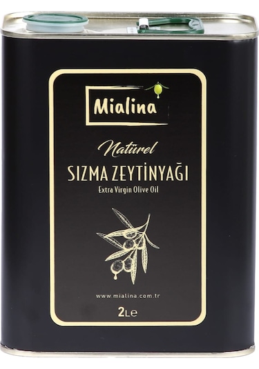 2 L Teneke Natürel Sızma Zeytinyağı