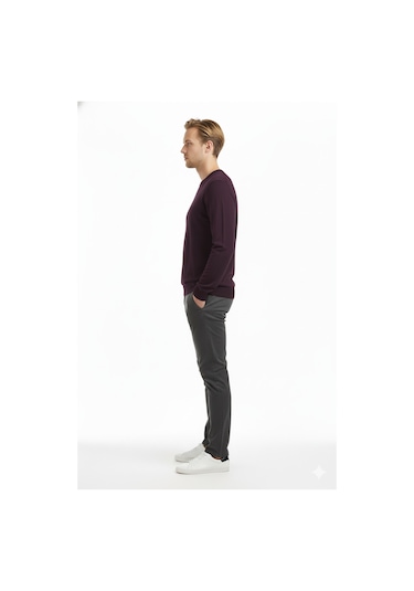 Legato Erkek Triko 6410 Vişne