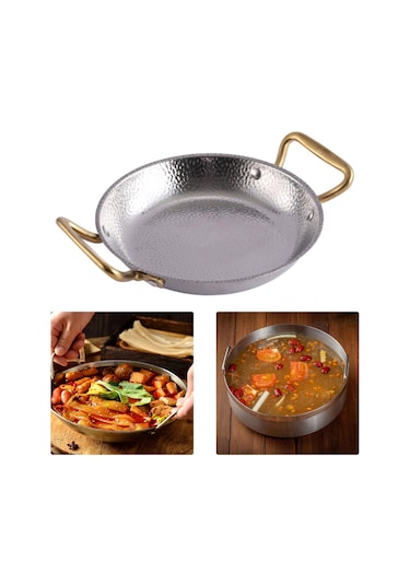 Homyl Tava Kuru Pot Çok Amaçlı Kore Ramen Kimchi Çorbası 28cm