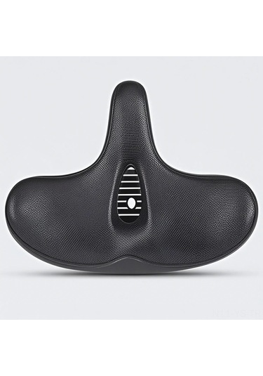 Yunboo Ergonomik Bisiklet Jantı, Geniş Yumuşak Dikişli, Çift Şok Emici Top, Mountain/road Bisikletleri İçin Siyah Orta Boy, Havlu Tasarım + Rüzgar Engeli Siyah