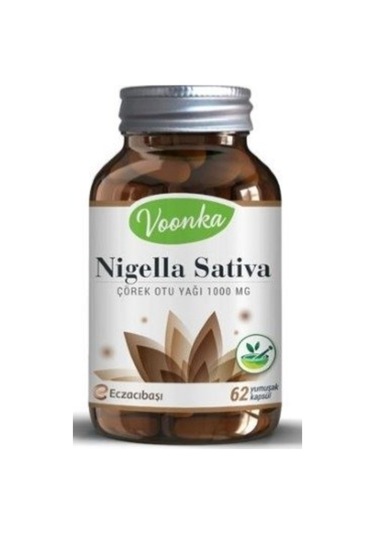 Voonka Nigella Sativa Çörek Otu Yağı 62 Kapsül