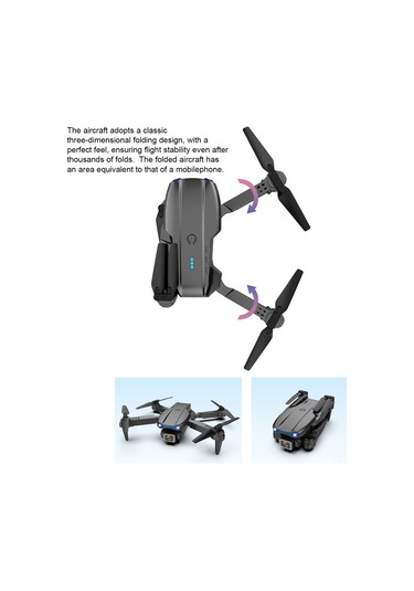 Wezone E99pro Mini Drone - 20 Dakika Uçuş, 150m Menzil, Çocuklar İçin Kablosuz Rc Oyuncak Gri