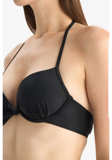 DeFacto Regular Fit Bikini Üstü-Fall in Love Z4337AZ25SMBK81