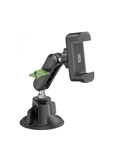 Go Des Gd-hd362 360 Derece Dönebilen Vakumlu Tasarım Araç İçi Telefon Tutucu Siyah Siyah