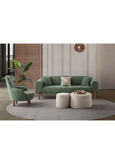 Armoni 3+1 Koltuk Takımı Yeşil